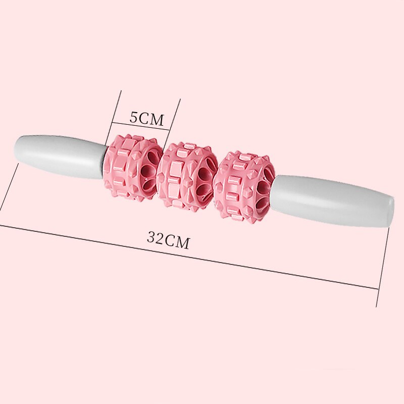 Yoga massage rollers, triggerpoint massage rollers voor arm, been, nek, spierweefsel voor fitness, sportschool, pilates, sportaccessoires