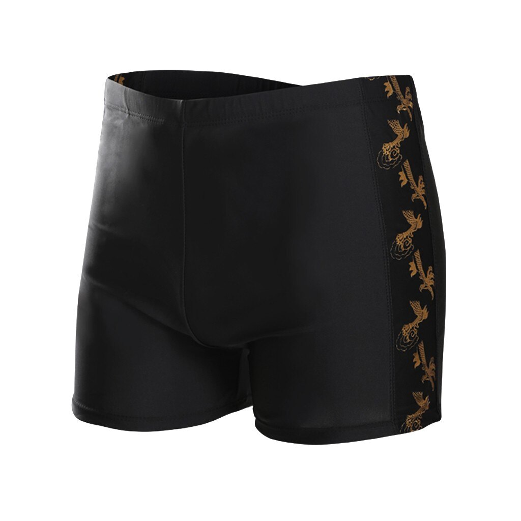 ZWRJDOMUM Men's Tight Swimming Trunks - Quick-Dry Board Shorts With Removable Pad