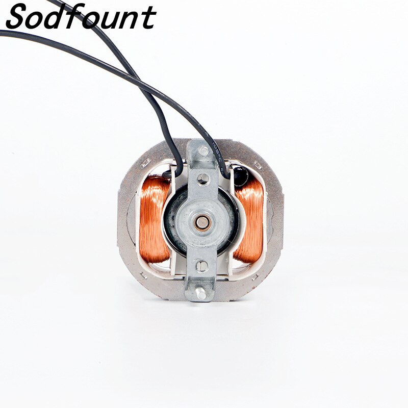 YJ58-12 CW clockwise 2 Poles 4mm Shaft Dia 2600RPM Shaded Pole Motor AC220V 14-17W around Ventilator Warm fan