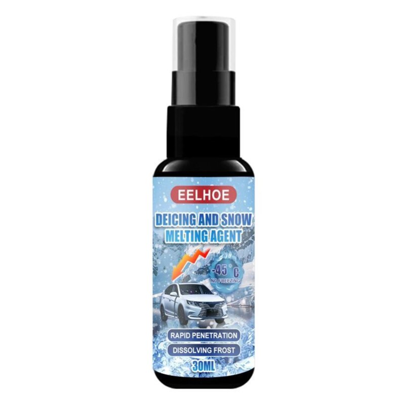 50/30ML automatyczny samochód zmywacz płyn robić topienia szyba przednia samochodowa środek robić odladzania okien zimowe narzędzia robić czyszczenia szyb samochodowych