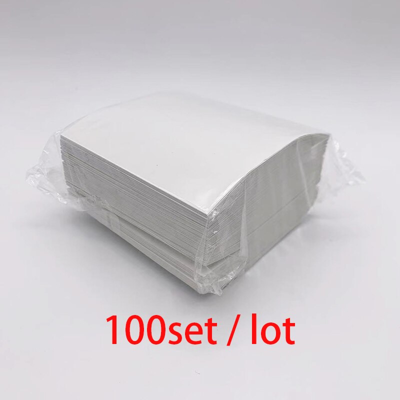 Caja superior o inferior de 100 unids/set para iPhone 13 Pro 13, película de sellado, cajas de embalaje