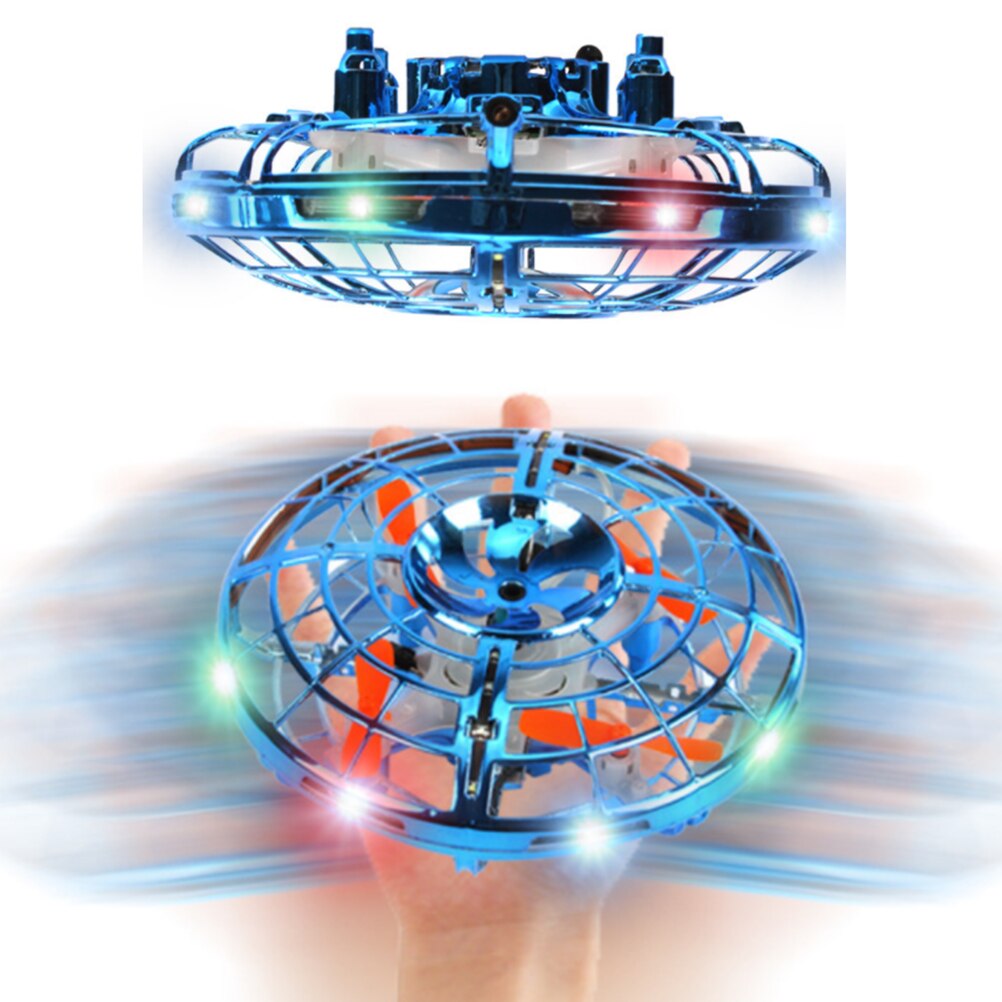 Anti-kollision hånd ufo bold flyvende mini gestus-sensing drone håndstyret induktionsfly suspenderet legetøj til børn