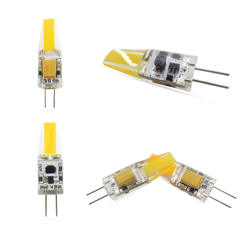 10 stk./parti g4 led-lampe ac12v cob led-pære 6w... – Grandado
