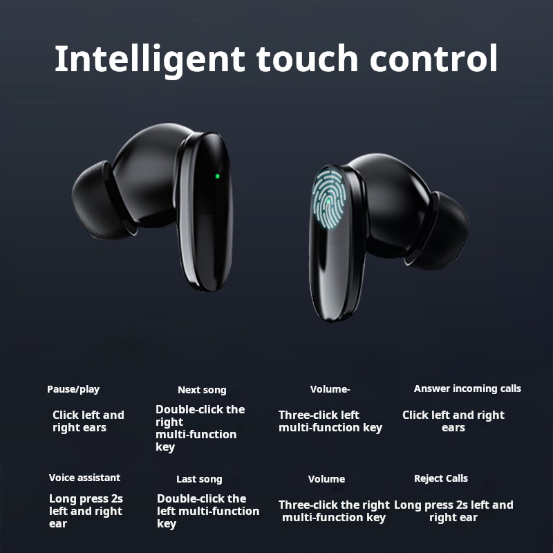 S90 Wireless Bluetooth Headset In-Ear HiFI Stereo Earphone Wireless Sport Earbuds Built-in Mic Headphones For xiaomi