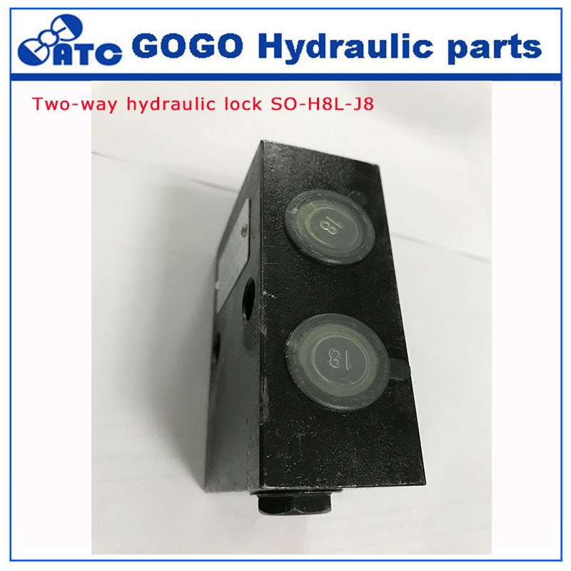 Truck Mounted Crane parts Two-way hydraulic lock SO-H8L-J8