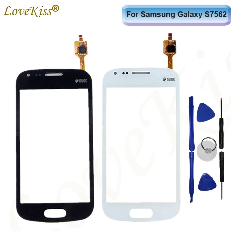 Voorpaneel Voor Samsung Galaxy Trend S7560 S Duos S7562 GT-S7562 7562 7560 Touch Screen Sensor LCD Display Digitizer Glas cover