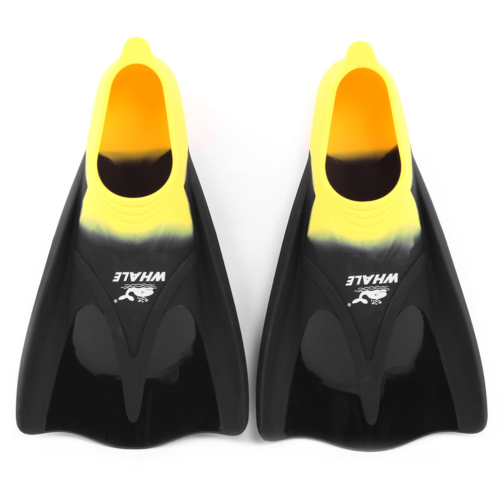 Scuba Zwemmen Vinnen Schoenen Voor Zwemmen Duiken Flippers Close Hak Training Snorkelen Scuba Schoenen Pocket Fin Mannen Vrouwen Vinnen Surf: Yellow / M