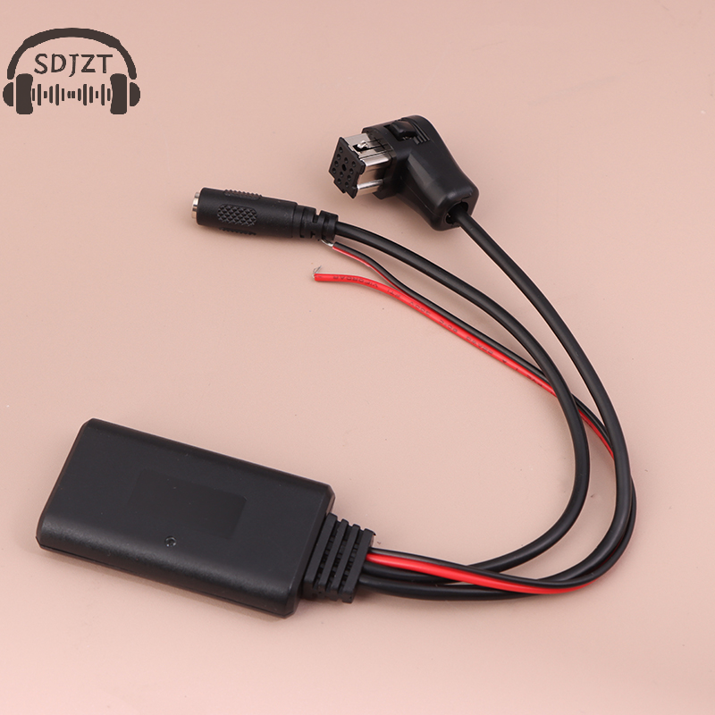 1Pc Car Bluetooth Audio Receiver+Microphone For Radio IP-BUS 12Pin Aux Receiver Adapter Bluetooth 5.0 Audio Aux-in Cable Adapter