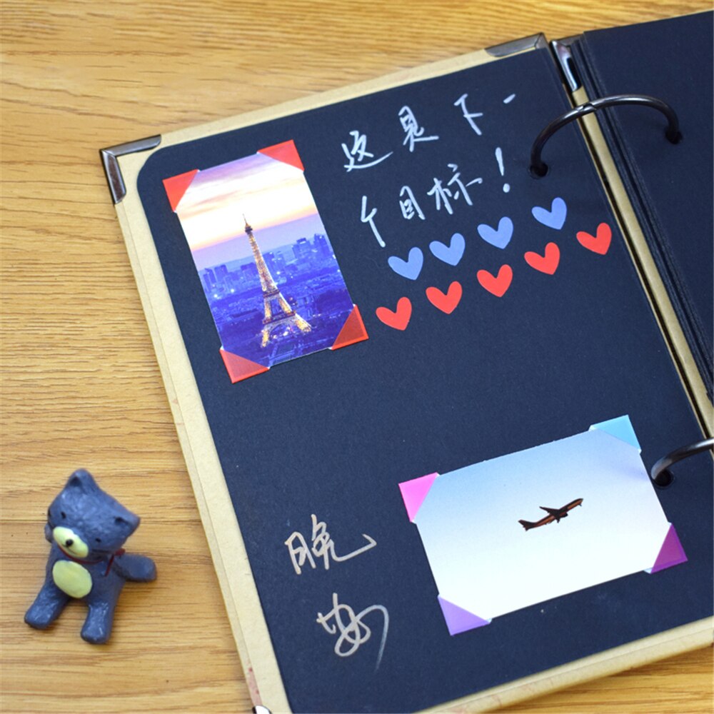 Foto Bescherming Hoek Craft Lijm Plakken Album Frame Hoek Sticker Mode Diy Pvc