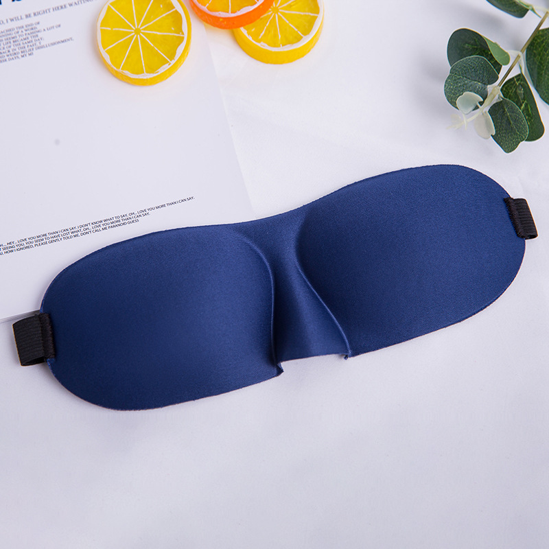 1pc unisex 3d silmäsuojaa nukkumismaski silmiensuoja varjostinlappu matkustaminen rentoutuminen silmienhoitotyökalut tarvikkeet naisille miehille: (01) laivasto