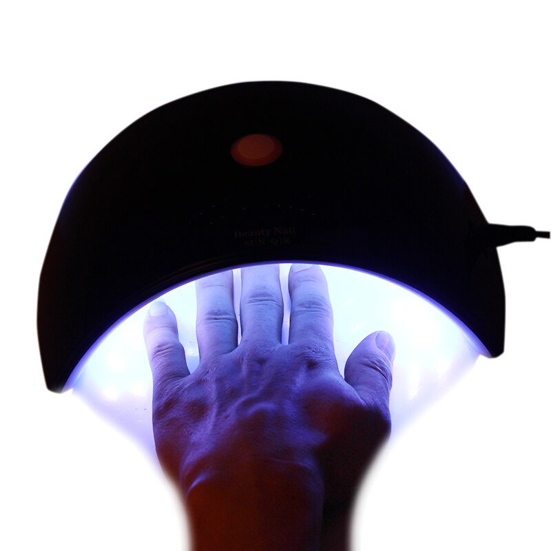Lámpara de led uv para secado de uñas 36w, lámparas LED, lámpara de secado de uñas de Gel Luck, nueva lámpara mejorada para secado de uñas, temporizador electrónico y botón