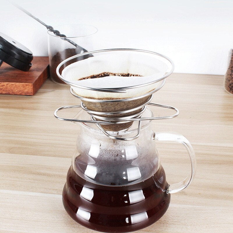 Stainless Steel Coffee Filter Funny Coffee Dripper Paperless Permanent Pour Over Coffee Maker Reusable Coffee Filter Baskets