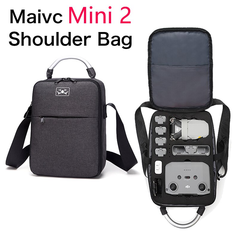 Pro DJI Mavic Mini 2 Fall Lager Tasche Zubehör DJI Mini 2 Tasche Drohne Kasten Tasche mit Schulter Gurt Drohne Zubehör