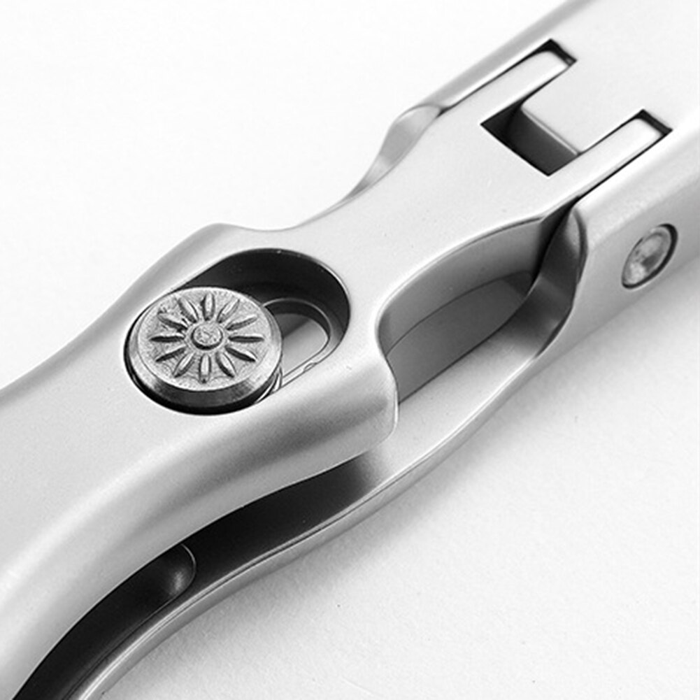 Sharp Nail Clippers Stainless Steel SplashProof Nail Clippers Portable Large Fingernail Toenail Trimmer Scissor Nail Cutter Tool