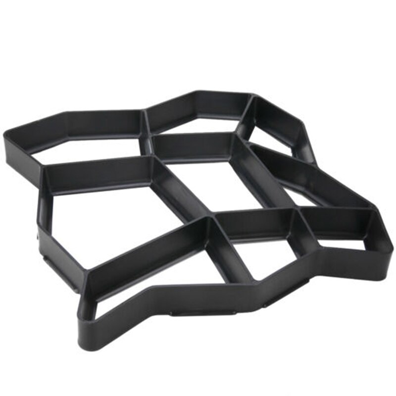 Manually Paving Cement Brick Concrete Molds Garden DIY Plastic Mold Path Pavement Model Stepping Stone Road Cement Brick Maker: K