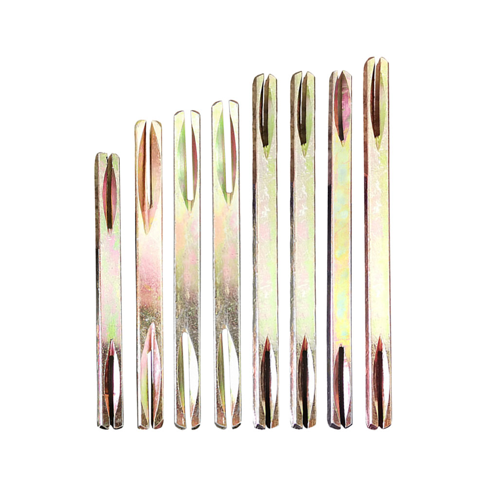 85-130 mm vierkante spindel 8 mm gegalvaniseerde deur raamgreep ijzeren vierkante pin houdt stevig de deurgrepen vast