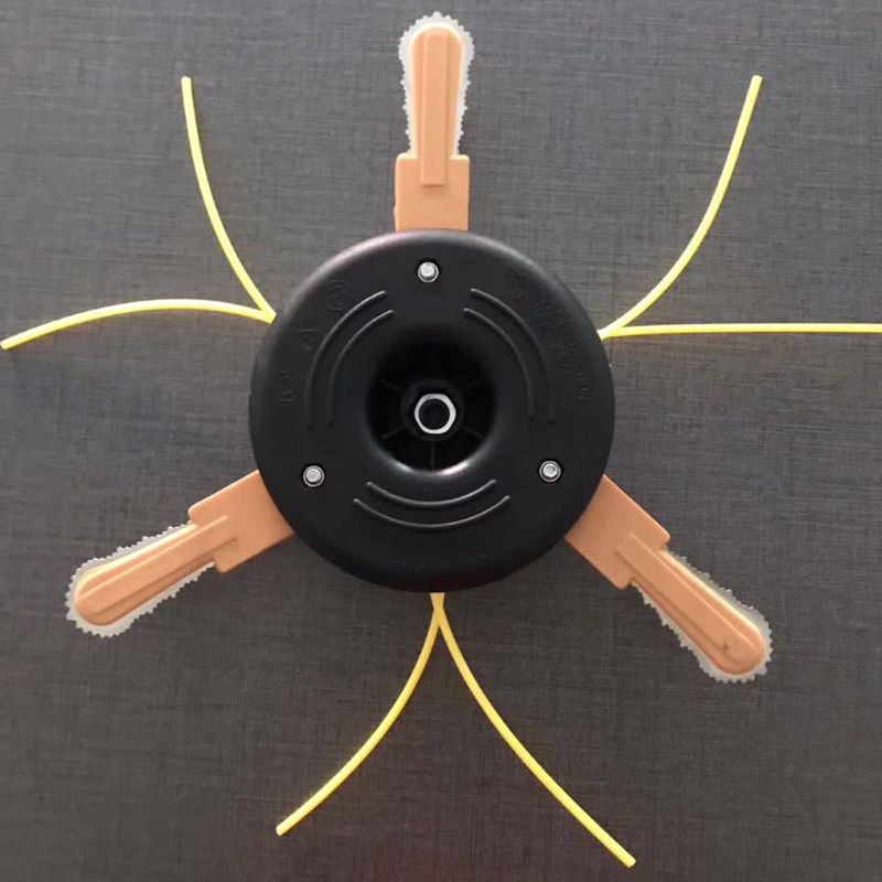 Tondeuse à gazon double usage Nylon foin tondeuse lame tête Kit désherbeur travail jardin pelouse accessoires outil 63HF