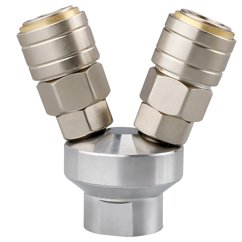 Quick Connector Air Compressor Manifold 2 Way 3 way Quick Connect Multi Hose Coupler Fitting with High Strength