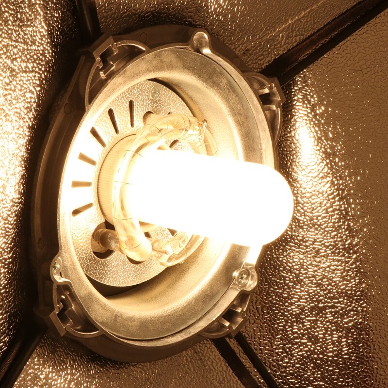 JDD-bombilla Flash para estudio de fotografía, lámpara LED estroboscópica de modelado, E27, 220-240V, 150W