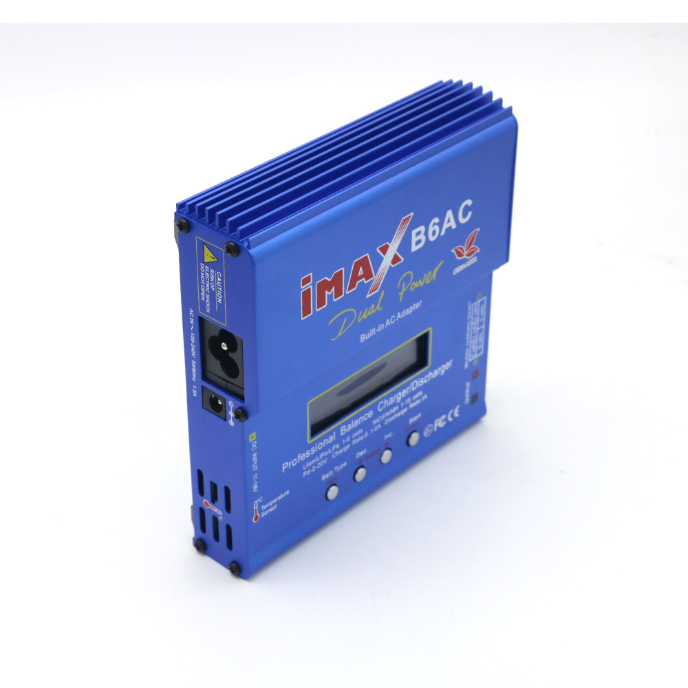 Imax B6 AC RC chargeur 80W B6AC 6A chargeur d'équilibre écran LCD numérique Li-ion LiFe Nimh Nicd PB Lipo déchargeur de batterie