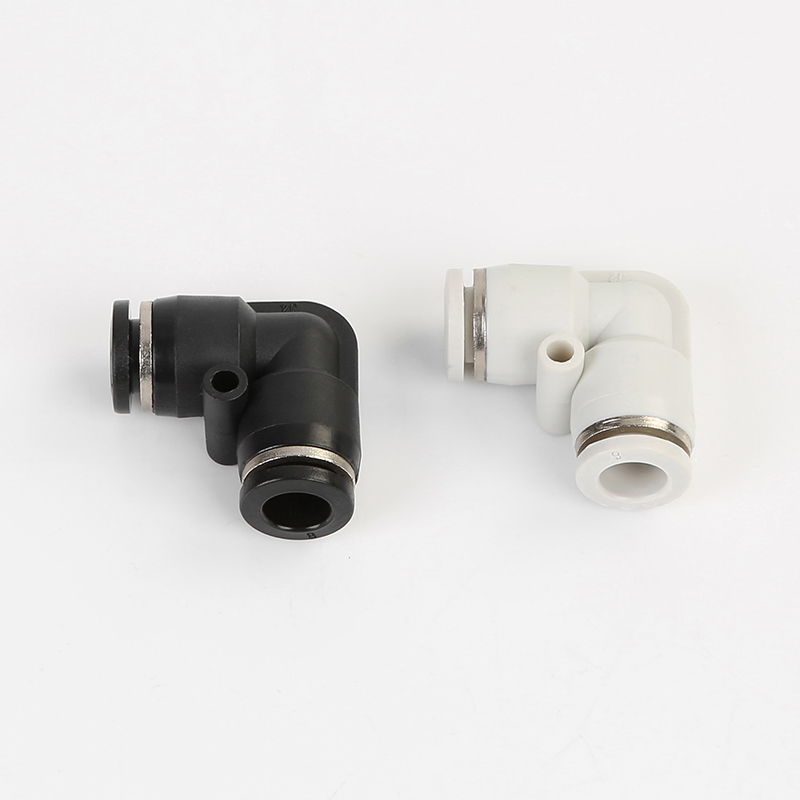 Pneumatische Montage Schnell gemeinsam L Geformt 4mm 6mm 8mm 10mm 12mm 14mm 16mm OD Schlauch-Rohr Ellenbogen berühren drücken in Stecker