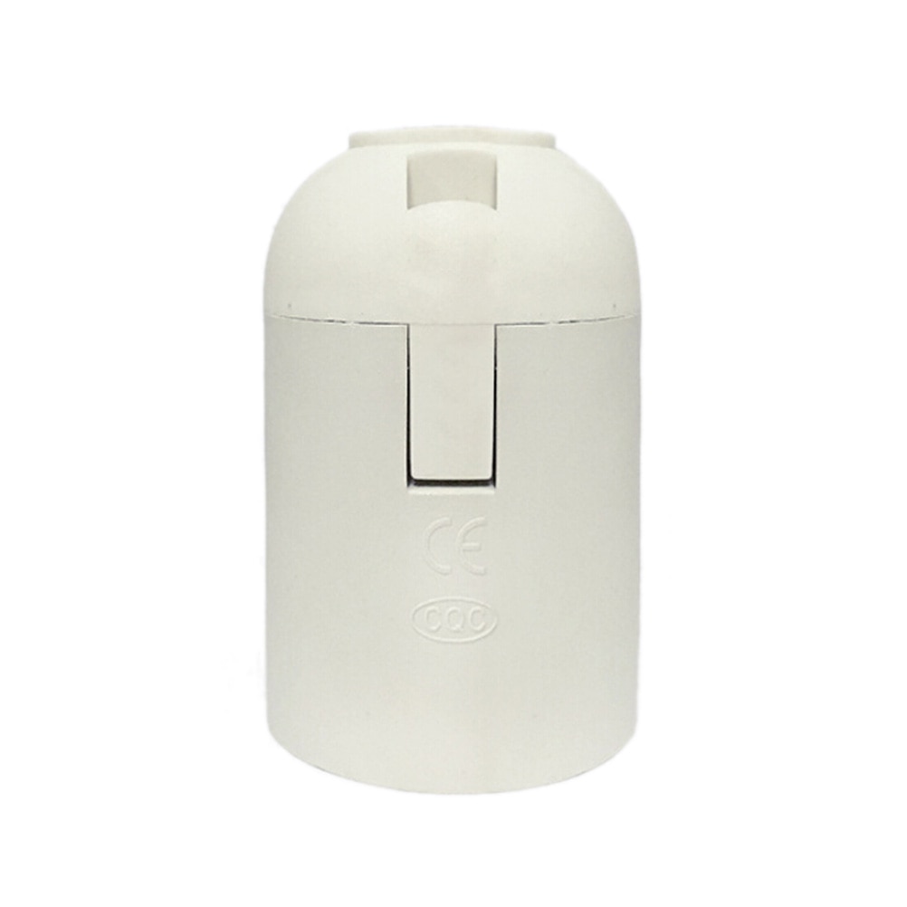 1 st diy  e27 fattnings  e27 ledde plast lamphållare  e27 edisongänga glödlampa hylshållare lampa tillbehör armatur