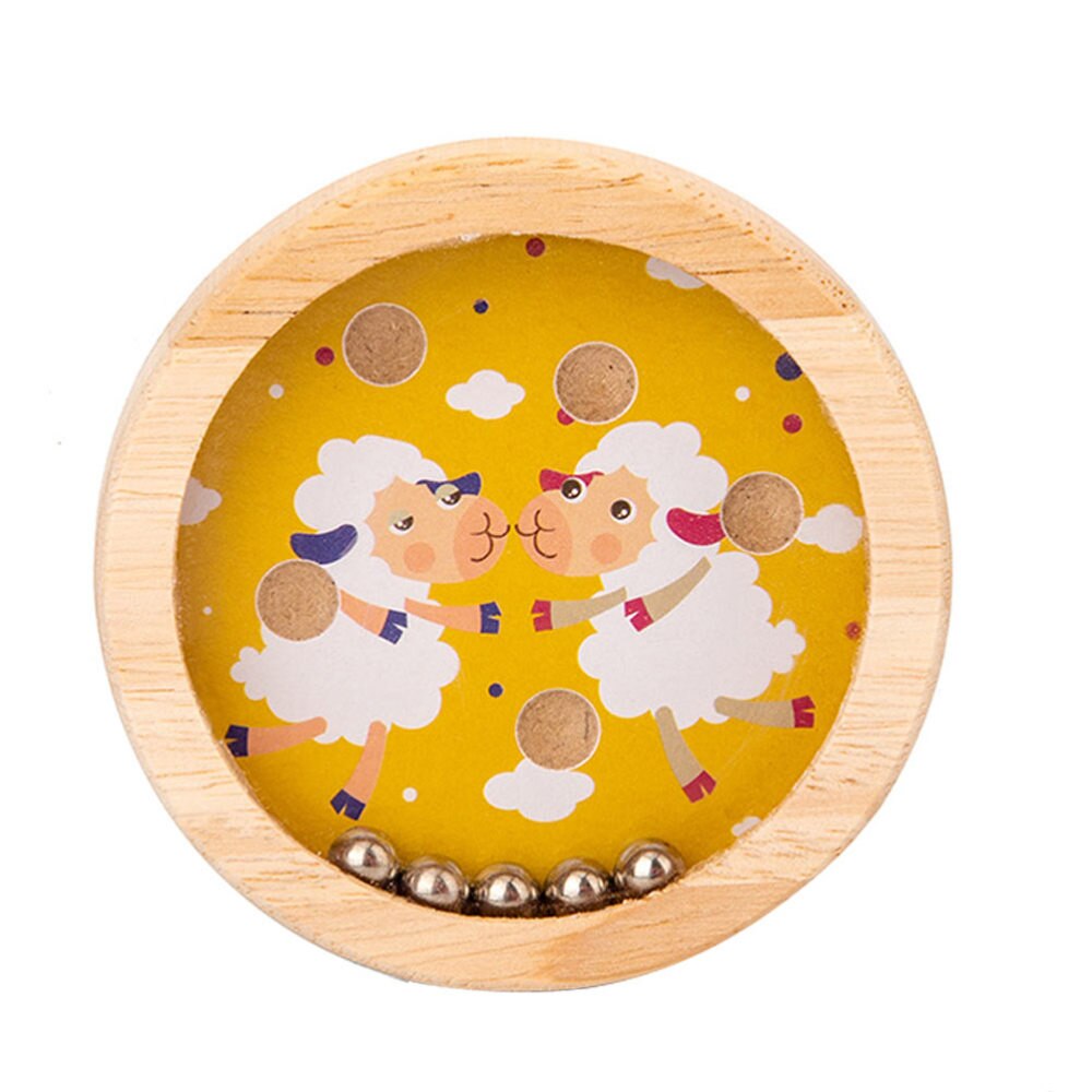 3Pcs Puzzelen Game Speelgoed Balans Spel Speelbal Kinderen Spel Speelgoed Balans Spel Speelgoed Voor Kinderen: Yellow