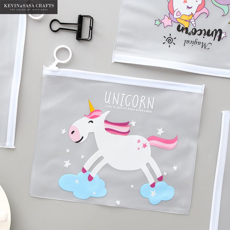 Porte-crayon licorne Kawaii, fournitures scolaires, sac à crayons, de papeterie, boîte à crayons mignonne, étui à crayons, outils scolaires de bureau