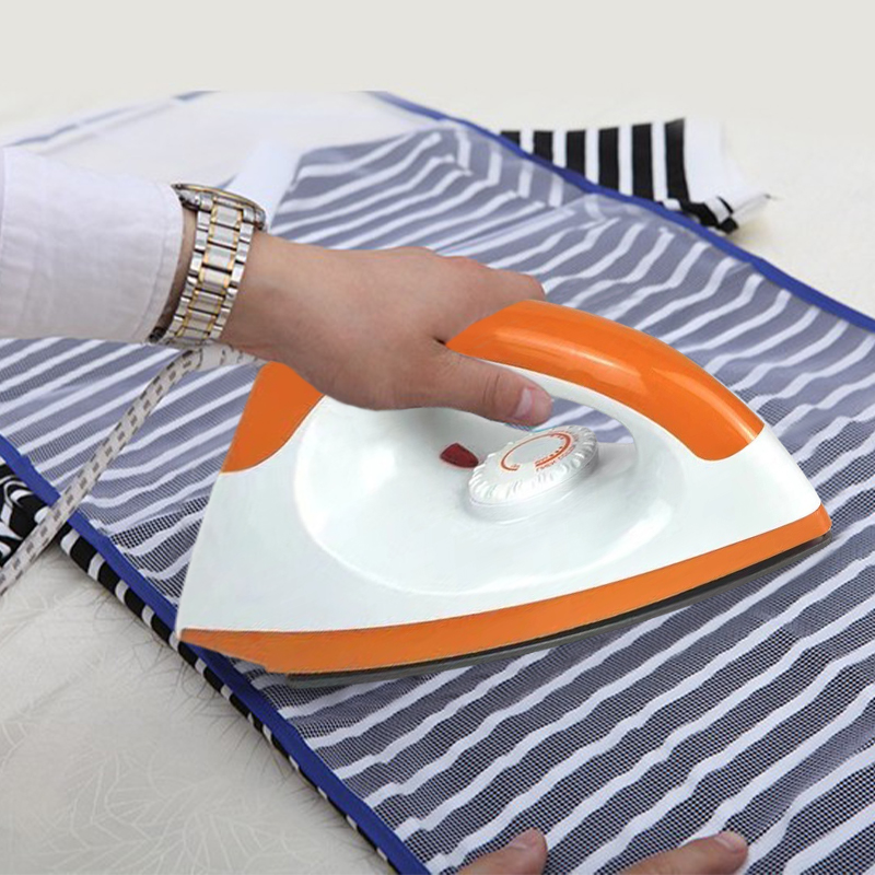 Electric Iron 1000W 5 Gear Adjustable Household Dry Ironing Without Water Iron Drilling Heat Transfer For Home Travel