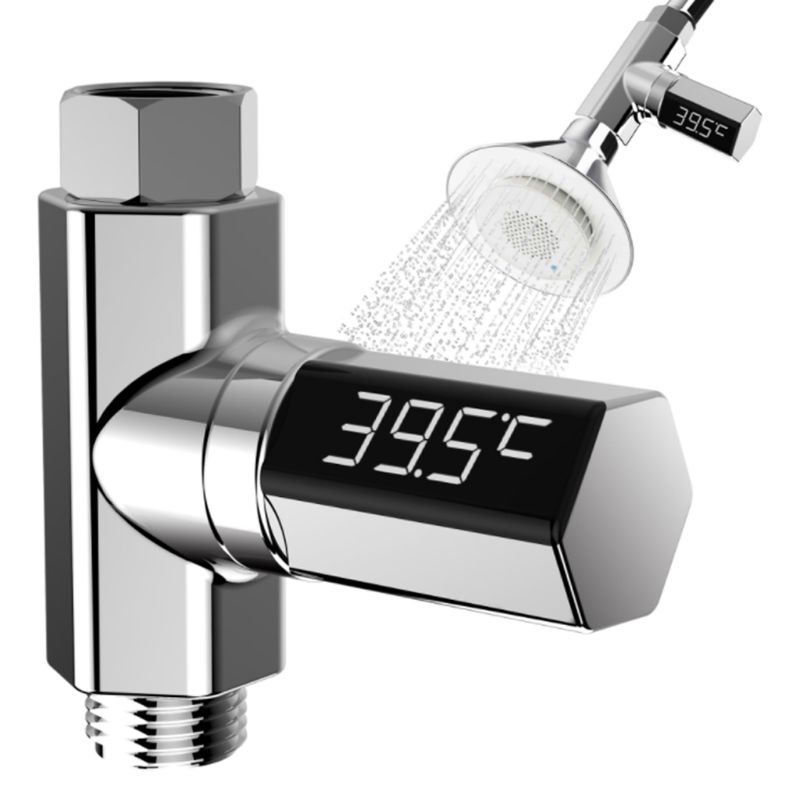 Affichage LED robinet de débit d'eau à domicile thermomètre de douche moniteur de température bébé