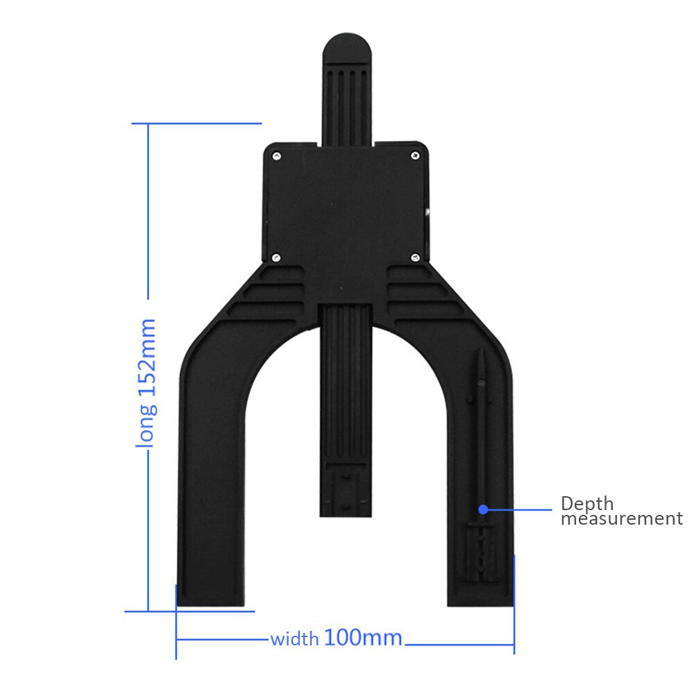 Digital woodworking table saw height gauge 0-80mm depth gauge height depth gauge Digital display vernier caliper