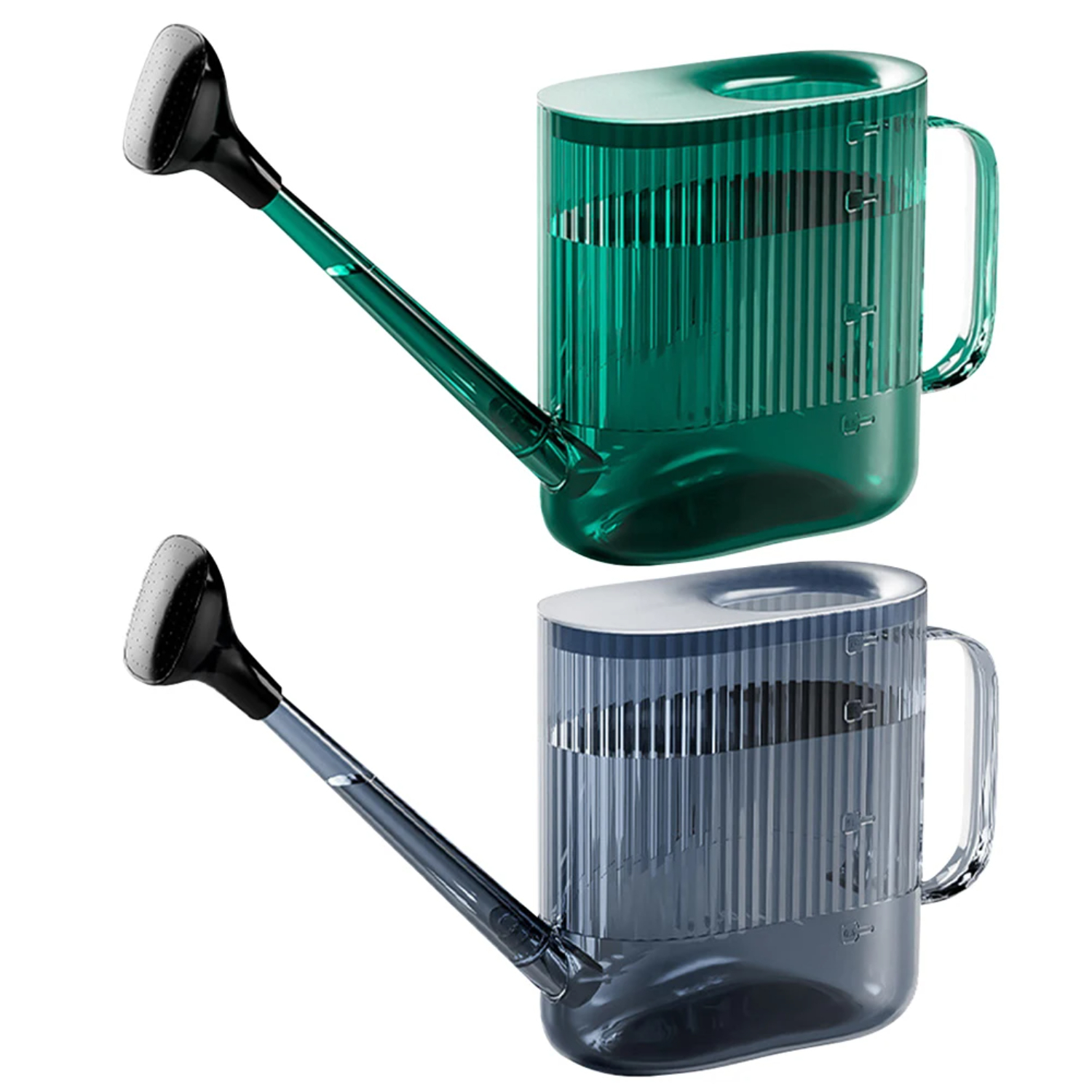 1800ML Garden Watering Can with Sprinkler Plastic Watering Can Modern Water Can Indoor and Outdoor Plants