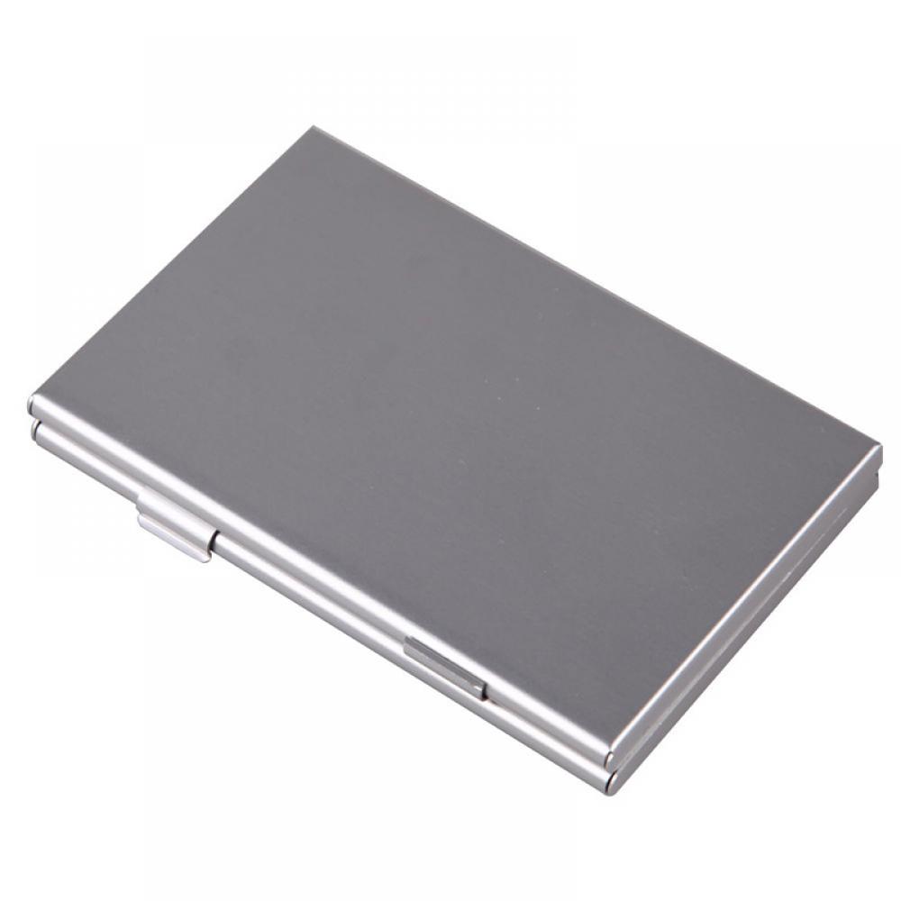 Étui de rangement en alliage d'aluminium pour cartes mémoire SD MMC TF, boîtier de protection pour cartes SD 4x 8x