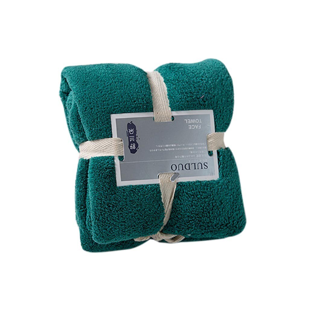 36X80 Cm Zachte Grote Handdoek Gezicht Handdoek-Ideaal Voor Dagelijks Gebruik #13: Dark green 