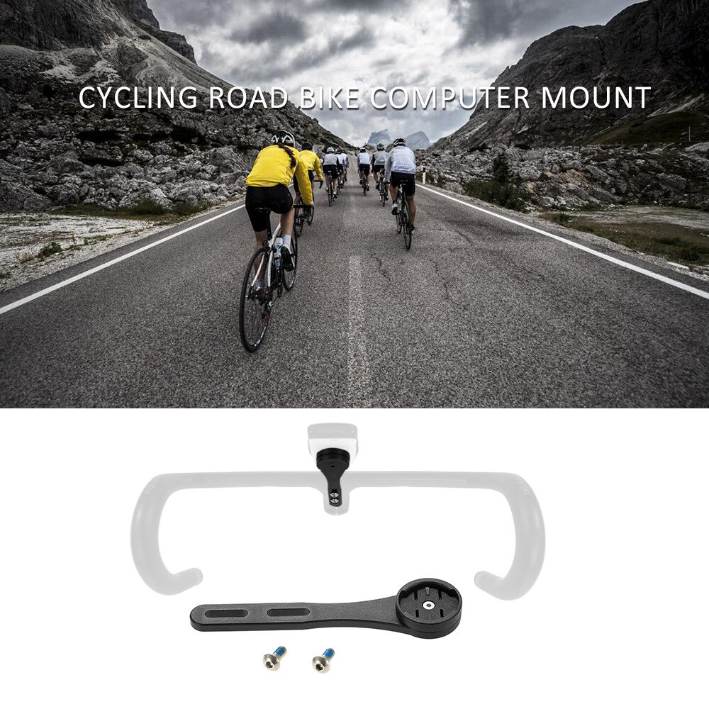 Bike Computer Mount Holder Bicycle Handlebar Holder Extended Out Front Mount Replacement for Bryton Bike Computer Stand