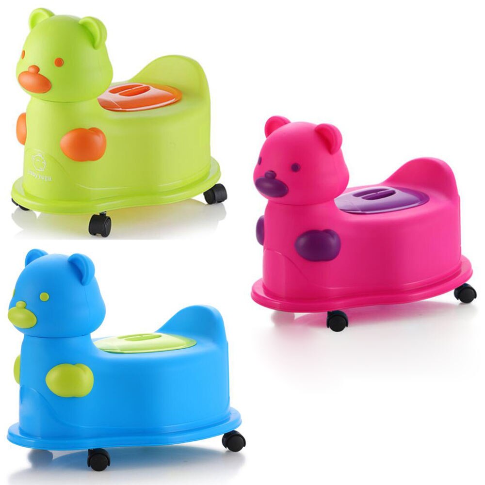 offre spéciale populaire belle ours bébé toilette pot formateur enfants pot chaise formation