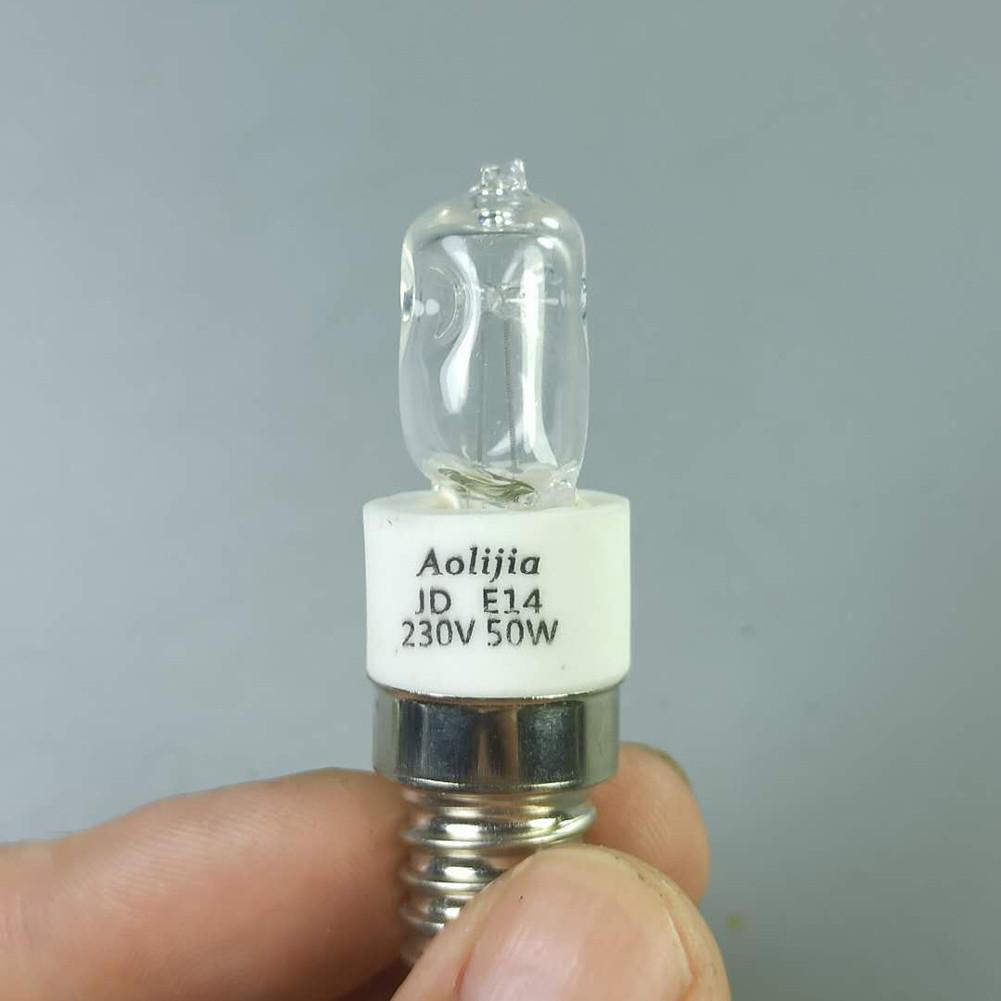 Ugnslampa  e14 50w ugnsbelysning 110v/220v hög temperaturbeständig 500 ℃ halogenlampa torktumlare mikrovågsugn lampor