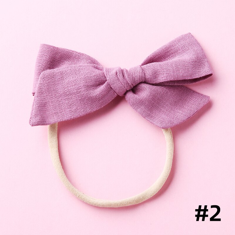 Baby hoofdband schattige strik meisjes hoofdbanden tulband pasgeboren bloem elastische hoofdbanden haarbanden kinderen baby haaraccessoires: A2 nsnsfb -9771-2
