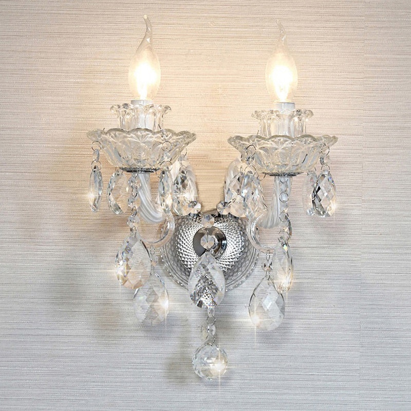 10 stk rive krystal pendler 28mm dele til lysekrone lampe tilbehør klart glas prisme til hængende lamper plafonder reservedele