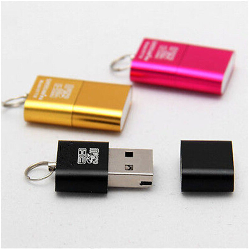 Mini USB Portable 2.0 Micro SD TF T-Flash lecteur de carte mémoire adaptateur lecteur Flash SD mémoire Flash