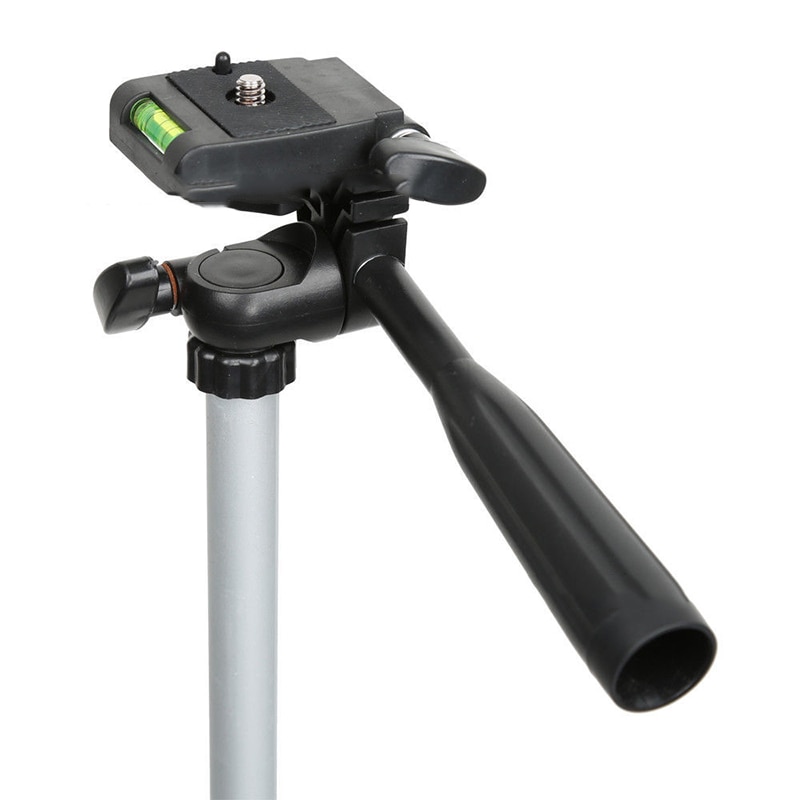 Auminum Camera Tripod Stand Light Weight Adjustable Cell Phone Tripod QJY99