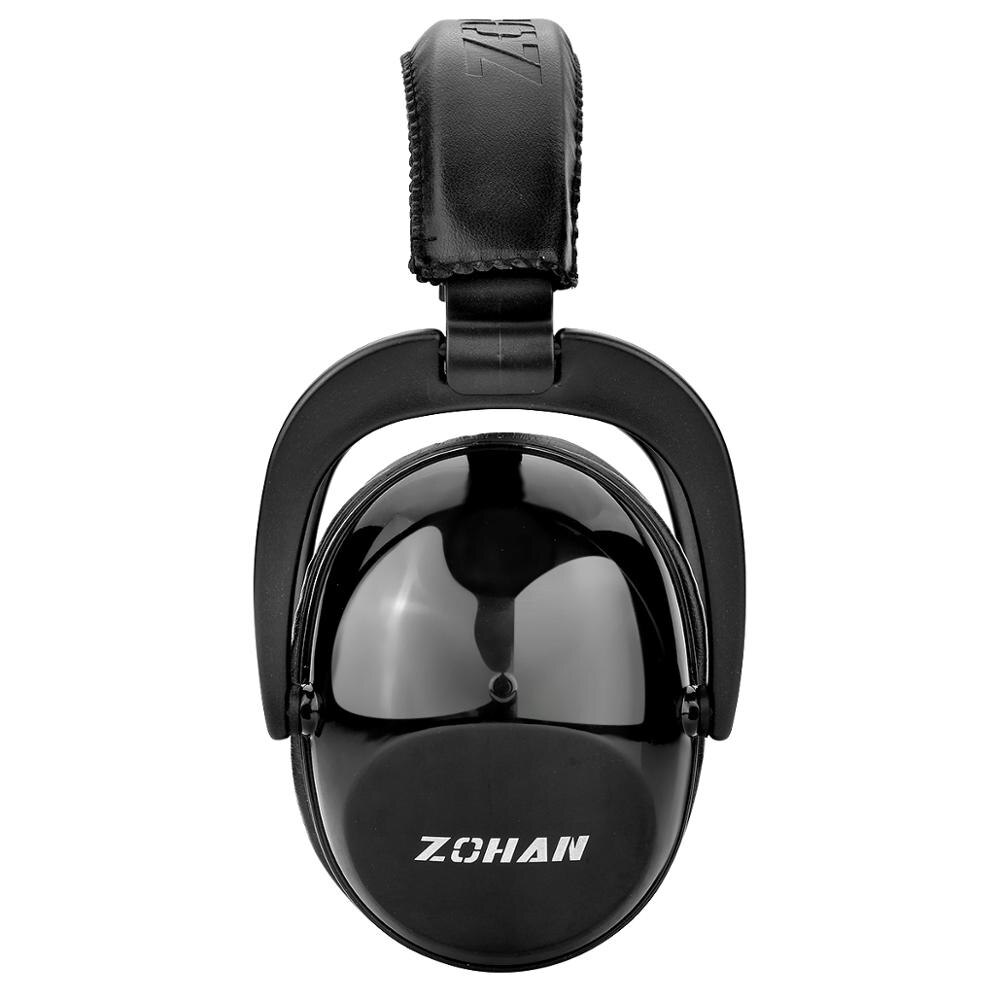 ZOHAN ochrona słuchu dziecka nauszniki bezpieczeństwa redukcja szumów pasywne nauszniki czarny zestaw słuchawkowy dla dziecka dzieci maluch nastolatek 22db: Default Title