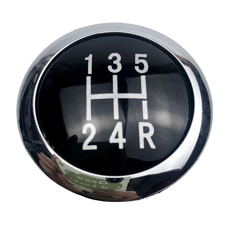 5/6- speed bil gearskifteknap håndtag topdæksel emblem cap til vauxhall opel astra iii h corsa  d 2004 bil styling tilbehør: 5 hastighed 12345r