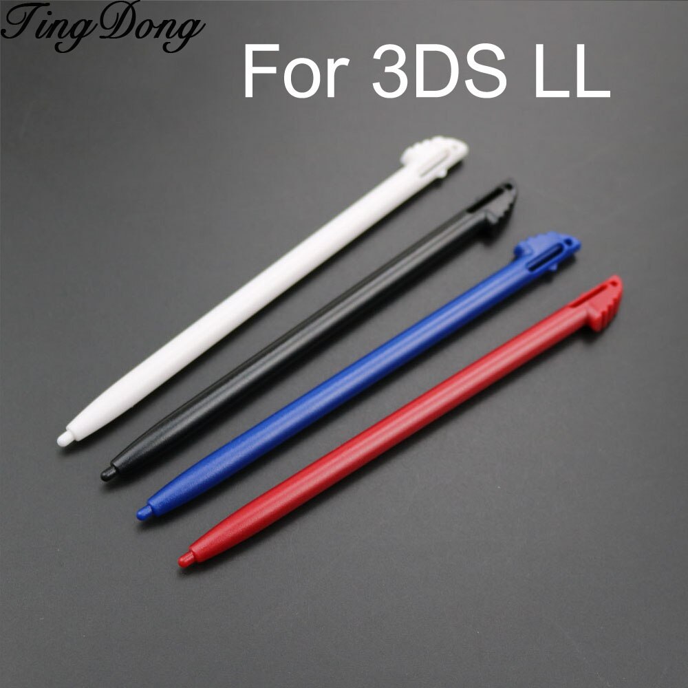 Tingdong 4 Stuks 4 Kleuren Plastic Touch Screen Stylus Pen Voor 3DS Xl Ll Video Game Accessoires