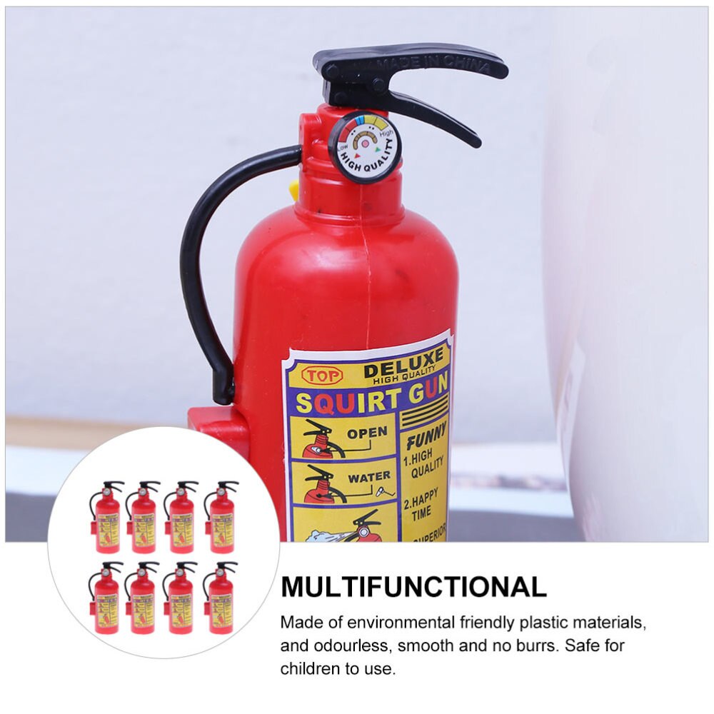 8 Pcs Fire Extinguisher Portable Squirter Water Spraying Summer Outdoor