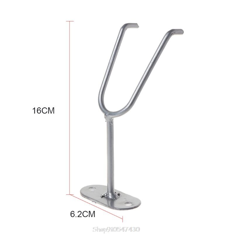 Gravity Feed Paint Spray Holder Stand Sprayer Fixed Bracket Wall Bench Mount fit for standard Pot Hook Booth Cup N10 20