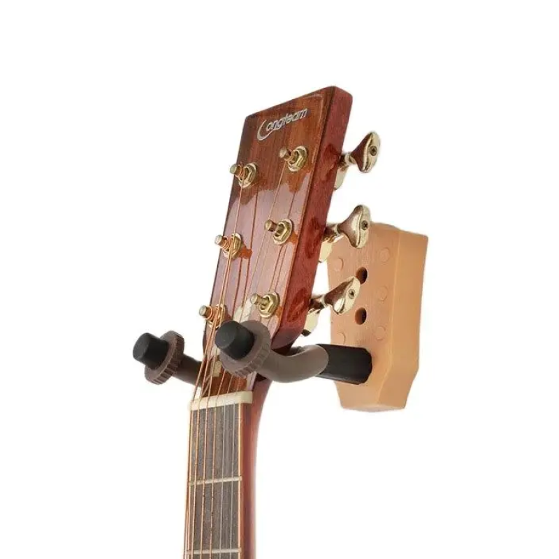 Multi-stijlen Gitaar Muurbeugel Antislip Instrument Rack Houder voor Klassieke/Folk/Elektrische Gitaar bas Ukelele Viool: WIT