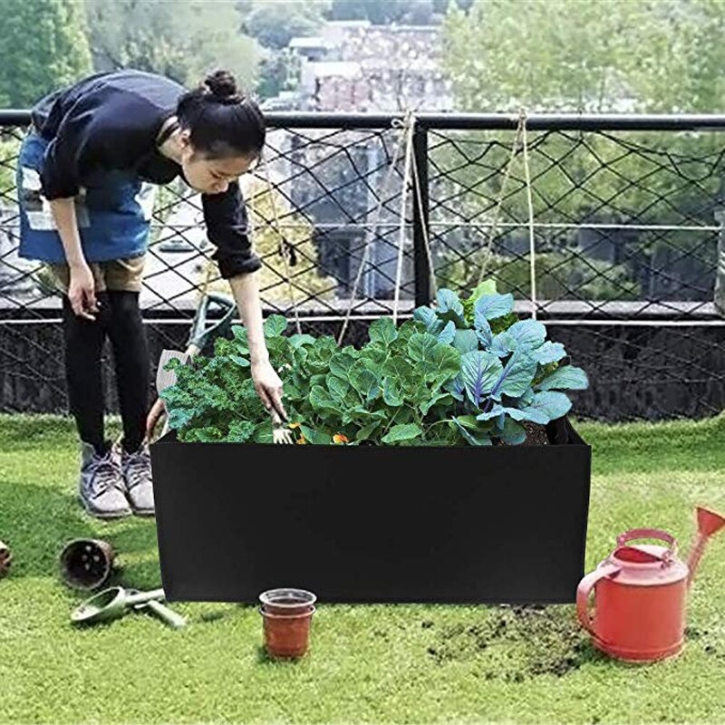 5 st odlingspåsar tyg återanvändbara trädgårdsväxtpåsar för vegetabiliska tomatpotatismorotsodlingspåsar planteringspåse