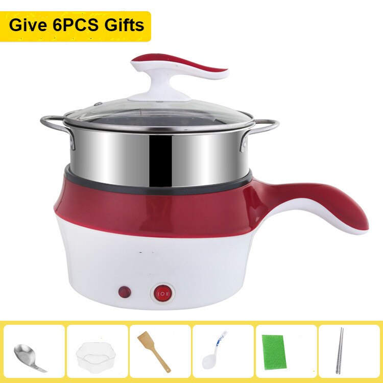Multifunction Electric Cooker Double Layer Pot Mini Rice Cooker Non