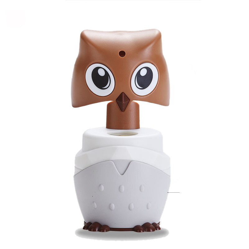 Distributeur automatique de cure-dents, hibou de dessin animé, conteneur de cure-dents de bureau
